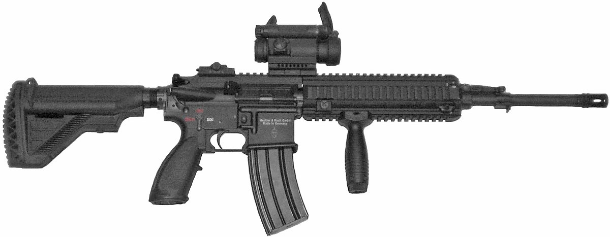 Image result for Heckler & Koch HK416 gun hd pic