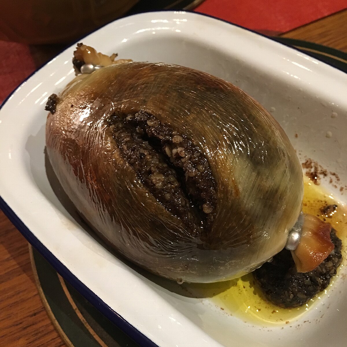 Haggis блюдо