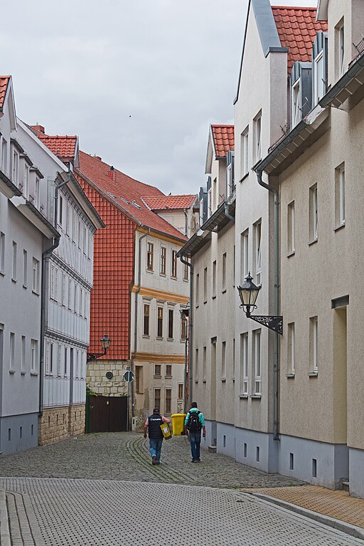 Halberstadt Seidenbeutel northern part