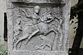 Thracian horseman with hounds, footman and tree, Haskovo Historic Museum, Bulgaria