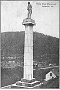 Henry Clay Monument, Pottsville, PA, circa 1910