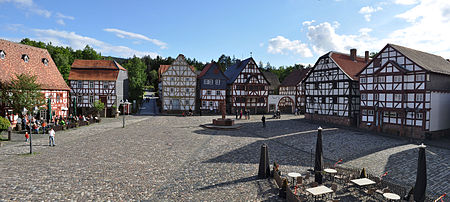 Hessenpark, Marktplatz