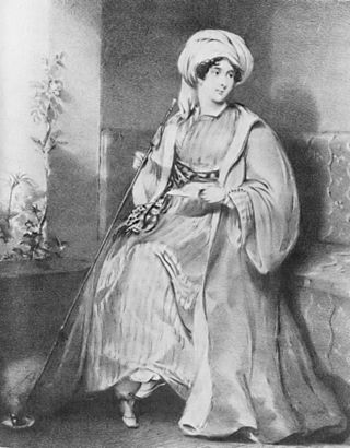 <span class="mw-page-title-main">Lady Hester Stanhope</span> British aristocrat, antiquarian and archaeologist (1776–1839)