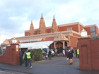 <span class="mw-page-title-main">Shri Swaminarayan Mandir, London (Harrow)</span> Hindu temple in England