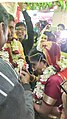 File:Hindu marriage ceremony of two blind persons at Voice Of World Kolkata IMG 20240126 191056 12.jpg