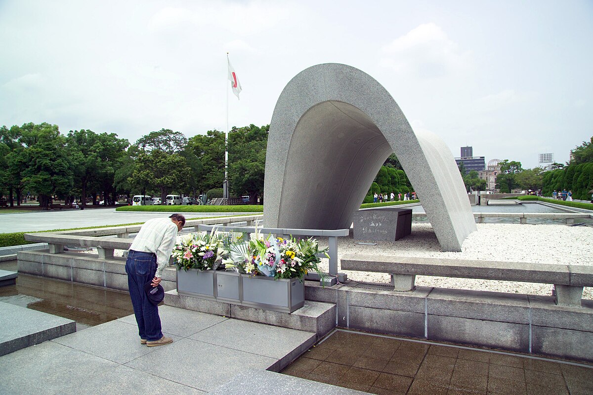 Taman Monumen Perdamaian Hiroshima - Wikipedia bahasa 