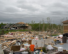 tornado damaged homes