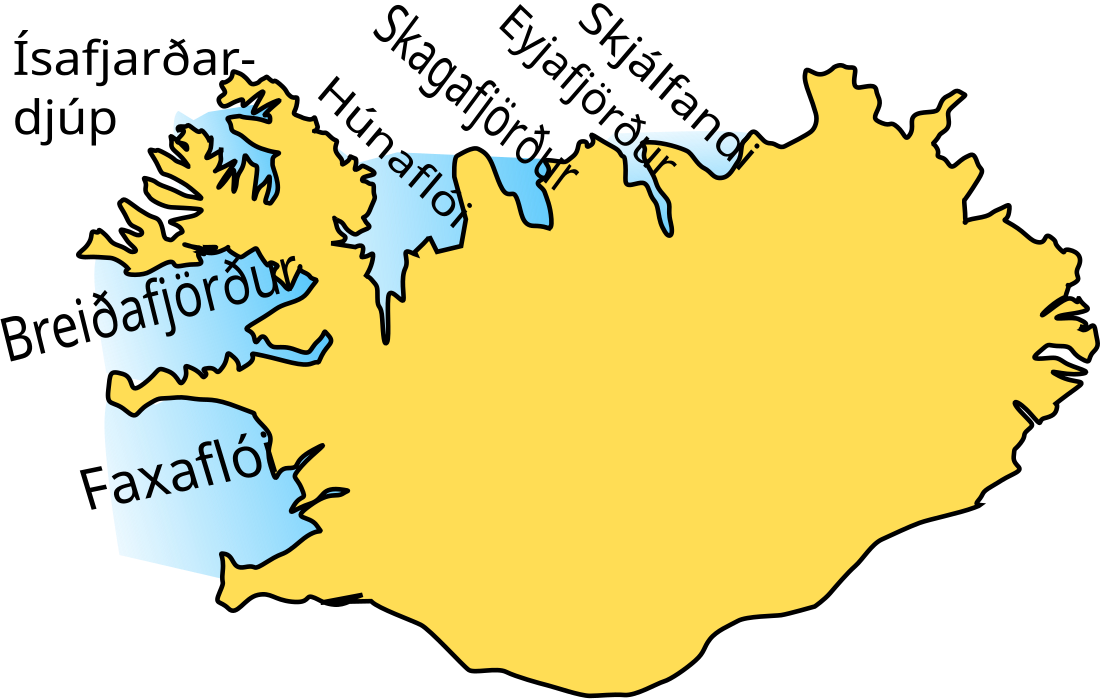 Liste over fjorder på Island