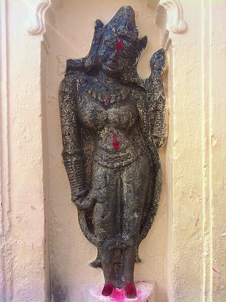 File:Idol at Kamakhya temple, Guwahati, Assam 01.jpg