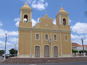 Vista frontal da Igreja Matriz