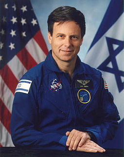 Colonel Ilan Ramon,Israeli astronaut killed during the failed re-entry of the Space Shuttle Columbia. Ilan Ramon.jpg