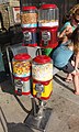 Binyamina - Chewing gum vending machines.