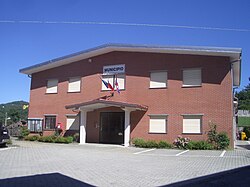 The town hall in Issiglio