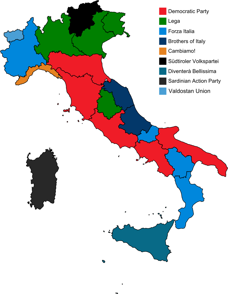 Desnica vodi na izborima u Italiji 800px-Italian_Regions_Party_2020.svg
