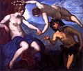 Jacopo Tintoretto: Bacchus i Ariadna iz Sala del'Anticollegio