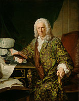 Portrait of Marc de Villiers, Secretaire du roi . 1747. oil on canvas medium QS:P186,Q296955;P186,Q12321255,P518,Q861259 . 148.6 × 114.9 cm (58.5 × 45.2 in). Los Angeles, J. Paul Getty Museum.