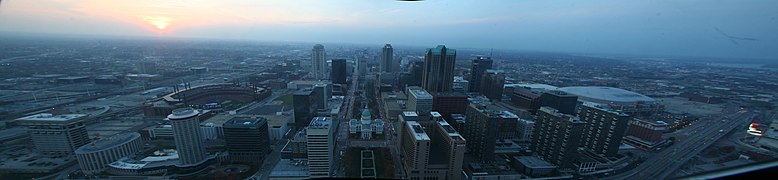 Looking west from the observatory