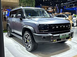 Jetour Traveller auf der Shanghai Auto Show 2023