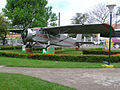 Jimmie Angel's aircraft, El Rio Caroní, exhibited in front of Ciudad Bolívar airport