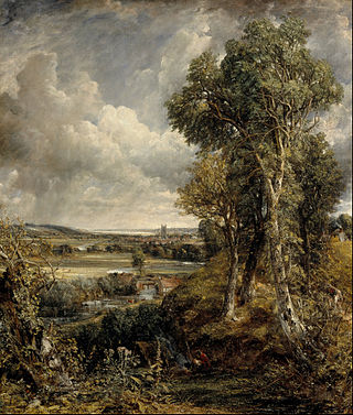 <i>The Vale of Dedham</i> (painting) Painting by John Constable