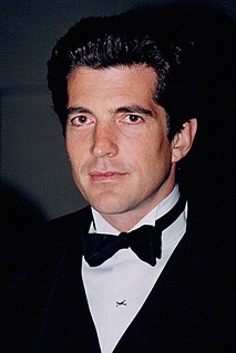 <span class="mw-page-title-main">John F. Kennedy Jr.</span> American magazine publisher and lawyer, son of President John F. Kennedy