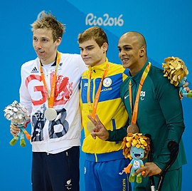 Jonathan Fox, Ievgenii Bogodaiko, Italo Pereira Rio2016cr.jpg