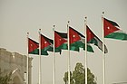 Flags of Jordan Jordan flags.jpg