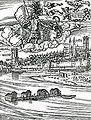 Blatt 1: Bayenturm, Südteil des Werthchens und Schiffsmühlen (1531)