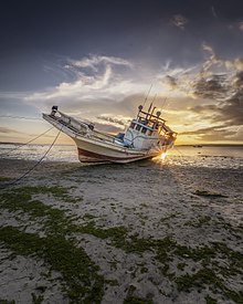 Kapal ikan parkir area