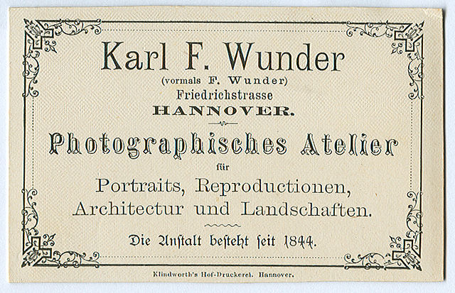 File:Karl Friedrich Wunder Wunder-Haus Friedrichstraße Hannover