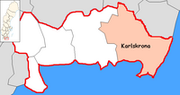 Karlskrona Municipality in Blekinge County.png