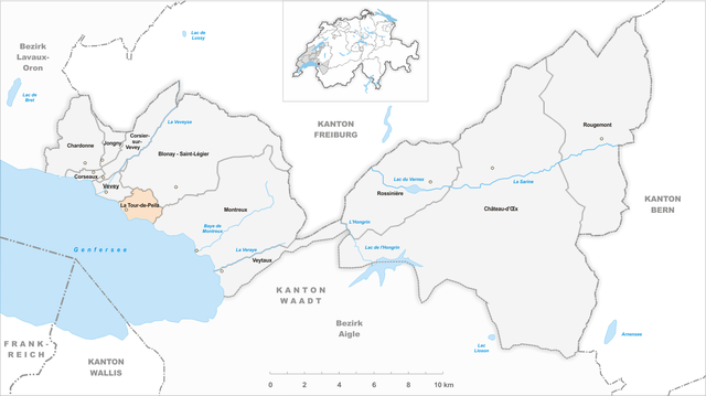 Plan La Tour-de-Peilz