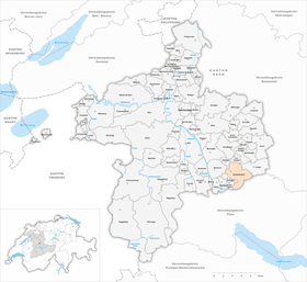 Oberdiessbach térképe
