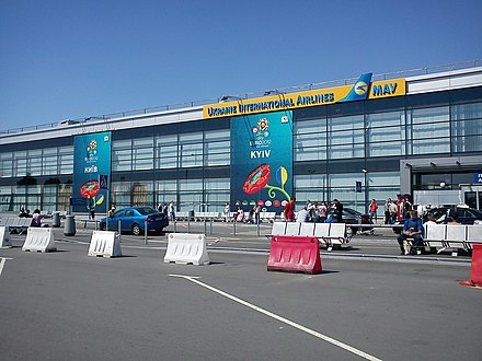 Borispol airport serves Kyiv