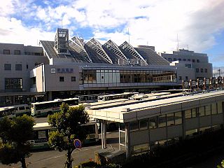 Gakuen-mae Station (Nara) railway station in Nara, Nara prefecture, Japan