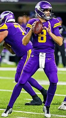 Kirk Cousins has been the Minnesota Vikings' starting quarterback since 2018.