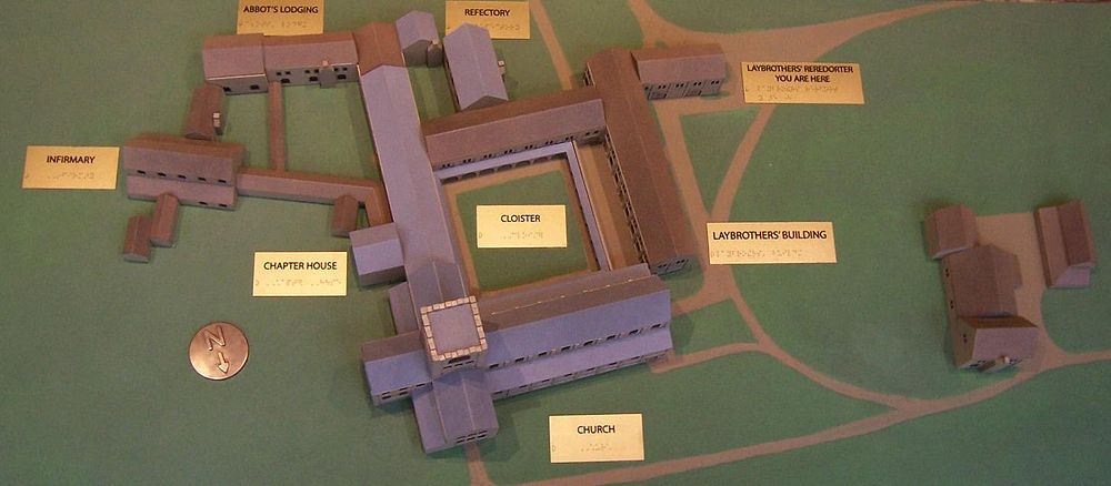 A model of the Abbey