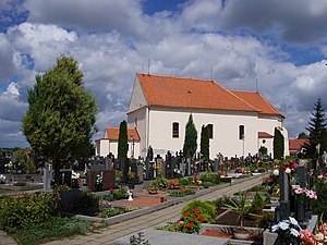 Saint George's gereja, Kobylí, Daerah Břeclav
