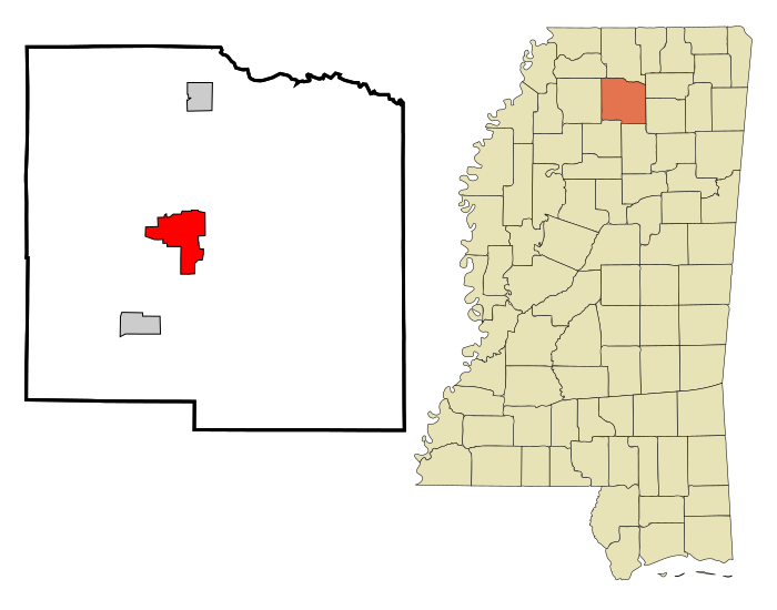 File:Lafayette County Mississippi Incorporated and Unincorporated areas Oxford Highlighted.svg