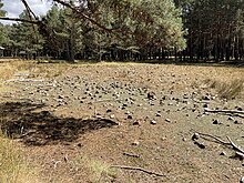 La Laguna de Noguera de Albarracín completamente seca en Septiembre de 2021, después de una primavera y un verano con gran escasez de lluvias