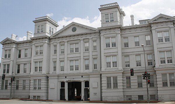 Latrobe Gate, the ceremonial entrance to the Navy Yard