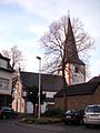 Catholic parish church “St.  Laurentius ”with rectory and farm buildings