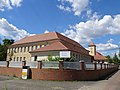 Nordschule; ehemalige Schule (heute Gemeinwesenzentrum) und Turnhalle (Einzeldenkmal zu ID-Nr. 08985042)