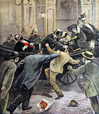 <span class="mw-page-title-main">Assassination of Sadi Carnot</span> 1894 murder of the French President