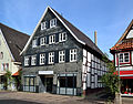 Half-timbered gabled house