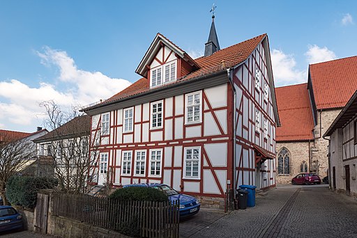 Liebenbachstraße, Kirchplatz 2 Spangenberg 20180223 005