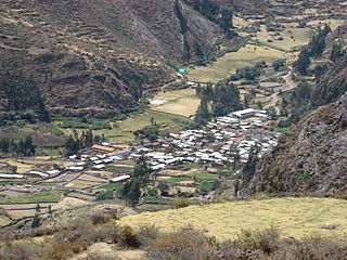 Pacllón District District in Ancash, Peru