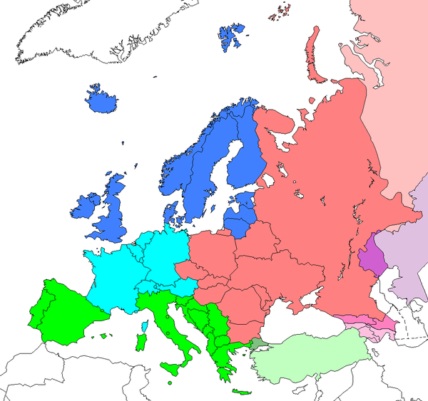 Страны субрегиона южная европа. Региональное деление Европы. Деление Европы на регионы. Границы Южной Европы. Деление Европы на субрегионы.