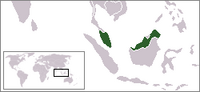 Locatie van Persekutuan Malaysia