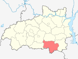 Južskij rajon – Mappa